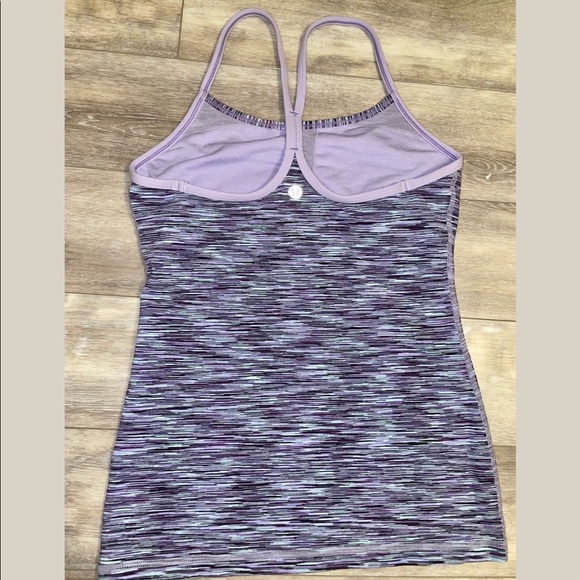 Lululemon Athletica power Y tank top Size 4 multi colour - Picture 3 of 8